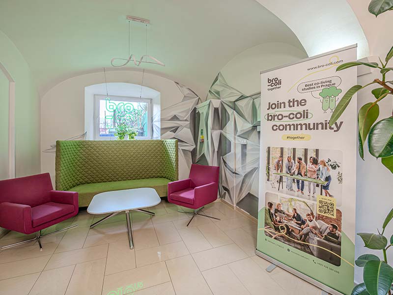 Bro-coli Palmovka - Entrance